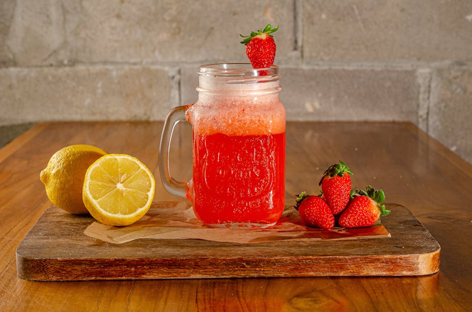 Drink: Pink lemonade