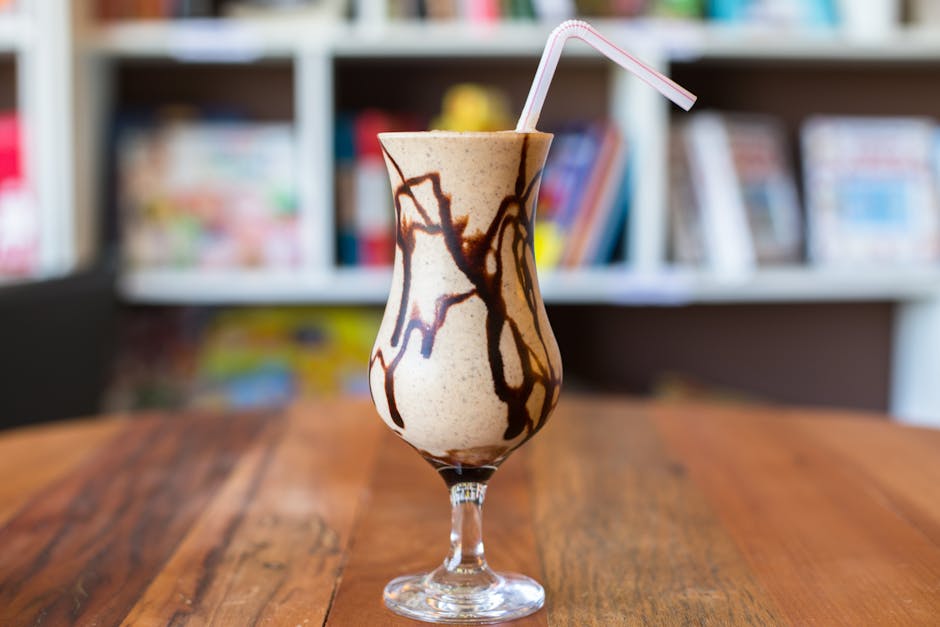Drink: Chocolate gelado cremoso sem álcool