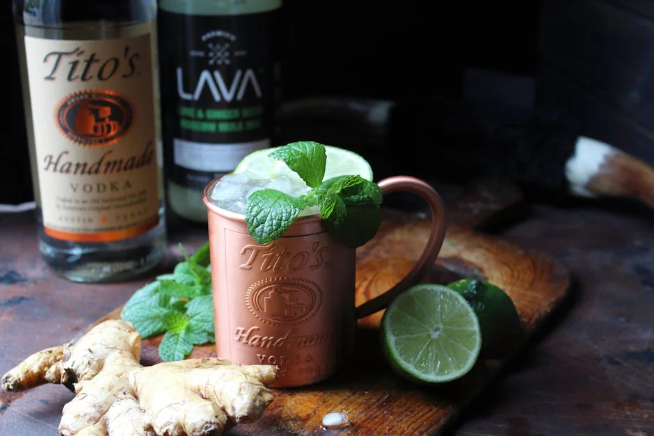 Drink: Moscow Mule de maracujá