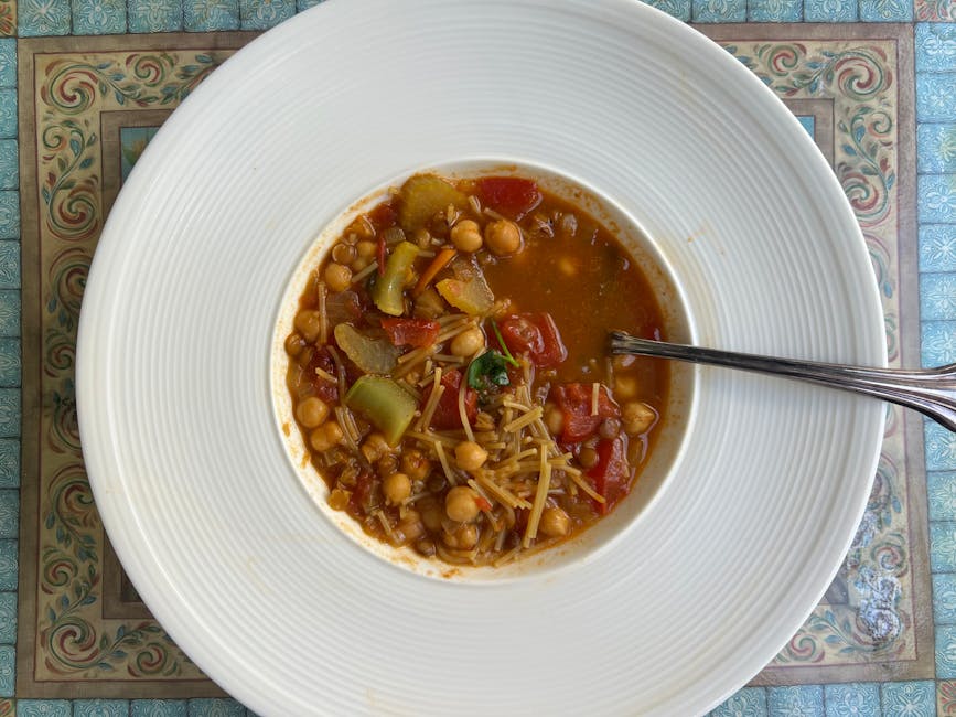 Receita: Sopa de legumes com macarrão