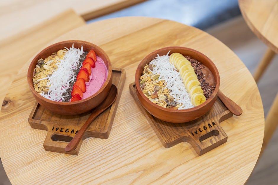Receita: Smoothie bowl de banana, cacau e aveia