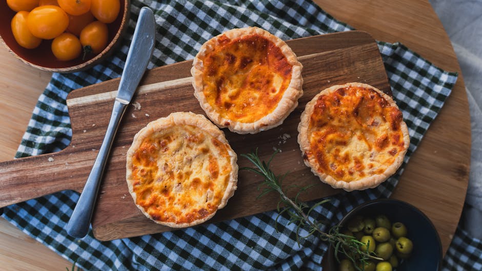 Receita: Mini quiches de alho-poró