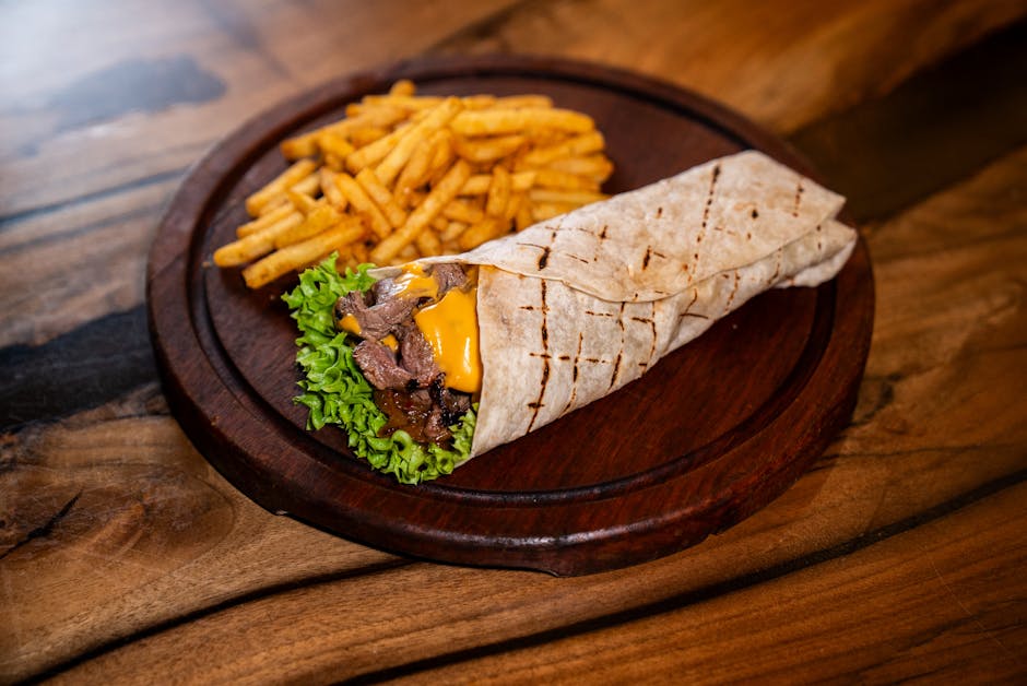 Receita: Wrap de roast beef com molho de mostarda