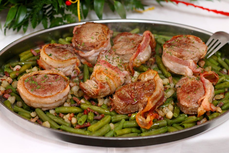 Receita: Medalhão de frango com bacon e ervas