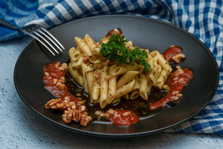 Receita: Penne ao molho de gorgonzola e nozes