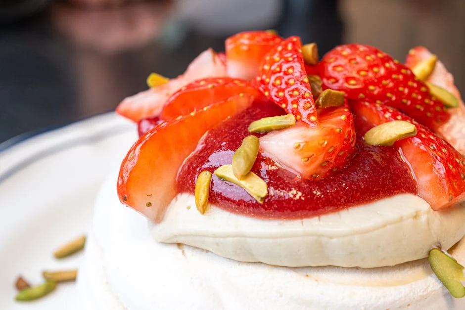 Receita: Pavlova simples com frutas
